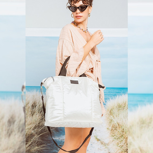 Imagen 2 de 5 de Bolso Playero Citadina Moda De Mujer Impermeable Etiopia