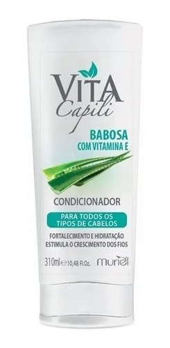 Condicionador Muriel Vita Capili Babosa Com Vitamina E 310ml