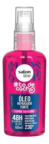 Óleo Reparador Forte Super Silicone 60ml - Salon Line