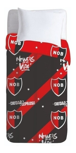 Cubrecama Cover Casablanca Newells Old Boys 1 1/2 Pl Ct Mmk