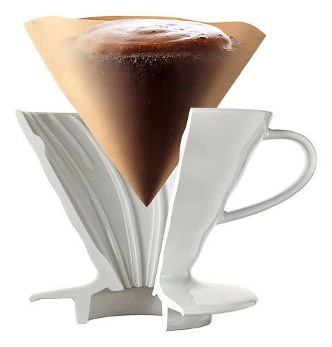 Filtros De Café De Papel V60 Tamaño 01 Caja De 100 Unidades