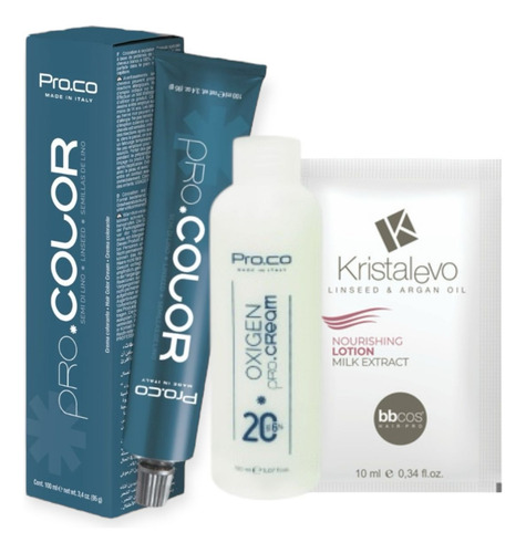 Tintura Pro Color 100 Ml 7/00 Rubio Natural Intenso