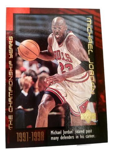 Tarjeta De Michael Jordan 1991-1998 De Colección 