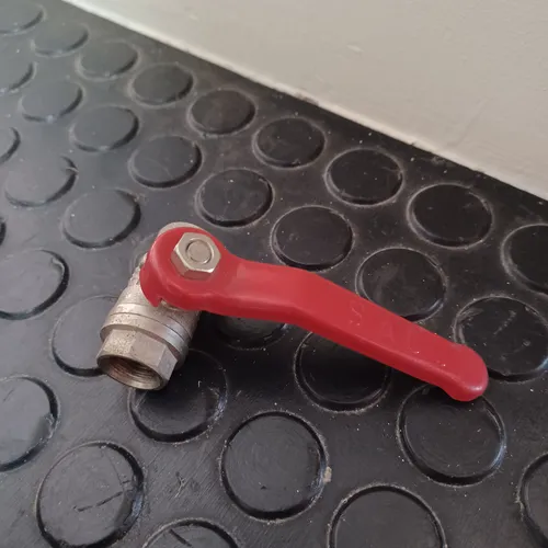 Llave De Paso De 1/4 Cromado