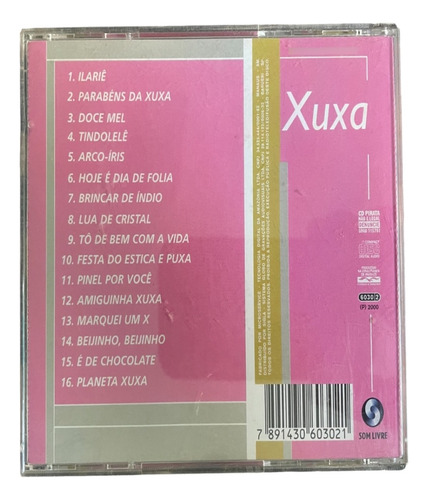 Cd Xuxa Pérolas 16 Grandes Sucessos Original (Usado)