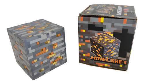 Lámpara Mineral Minncraf Led Usb Recargable Gamer