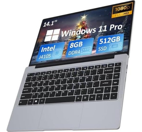 Computadora Portátil Windows, 8 Gb Ddr4 Ram, 512 Gb M.2 Sata