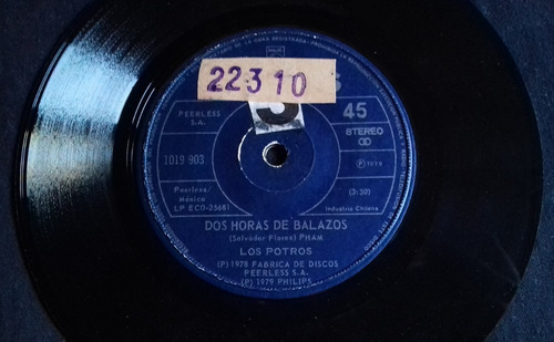 Single Los Potros - Dos Horas De Balazos