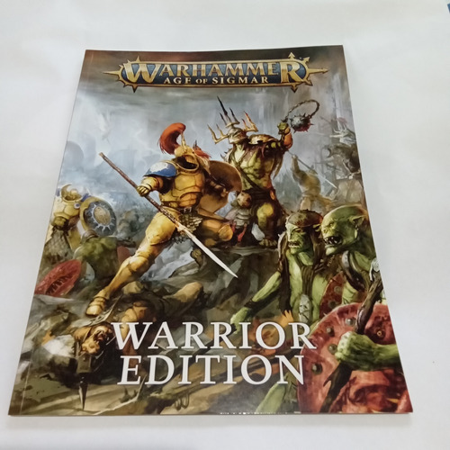 Warhammer Age Of Sigmar Warrior Edition (2021) Livro