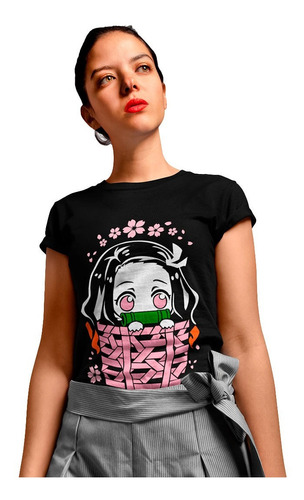 Polera Kimetsu No Yaiba Mujer