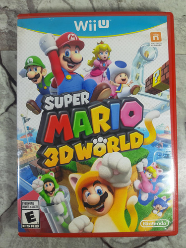 Juego Super Mario 3d World Nintendo Wii U Usado