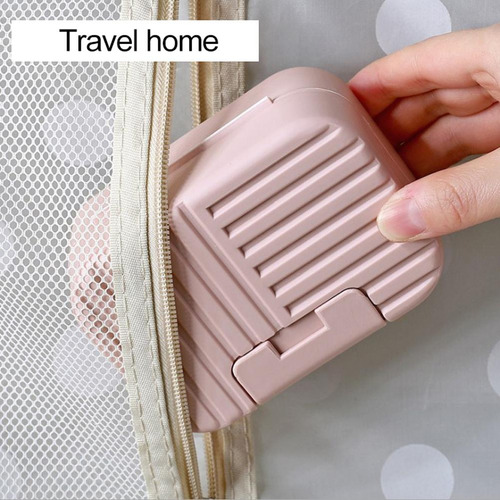 Suporte De Fivela Portátil Para Saboneteiras De Viagem Para