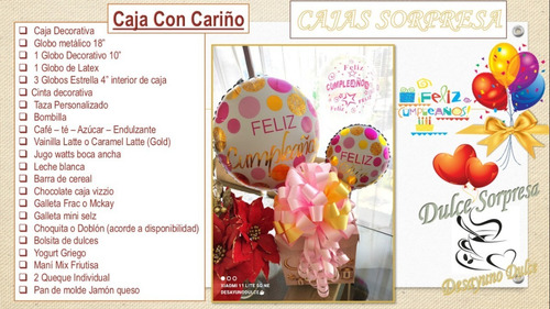 Desayuno A Domicilio - Caja Con Cariño