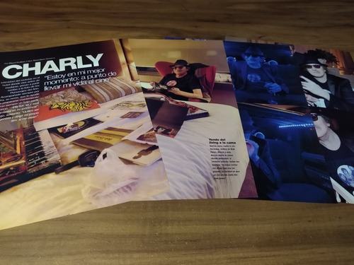 (ar398) Charly Garcia * Clippings Revista 4 Pgs * 2014