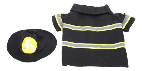 Disfraz De Bombero Para Perro, Sombrero, Ropa Para Mascotas,