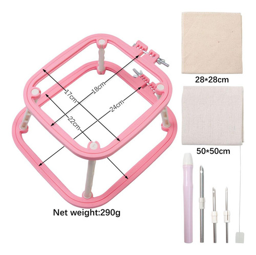 Juego De Soporte Para Mesa De Bordado, Aro De Establecer Un