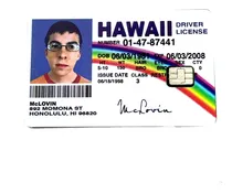 Comprar Sticker Tarjeta Skin Calcomania  Superbad Mclovin Licencia