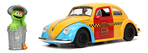 Sesame Street 1:24 1959 Volkswagen Beetle - Auto Fundido A P