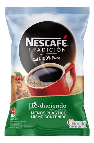 Nescafé Tradición 1 Kg Bolsa Envió Gratis