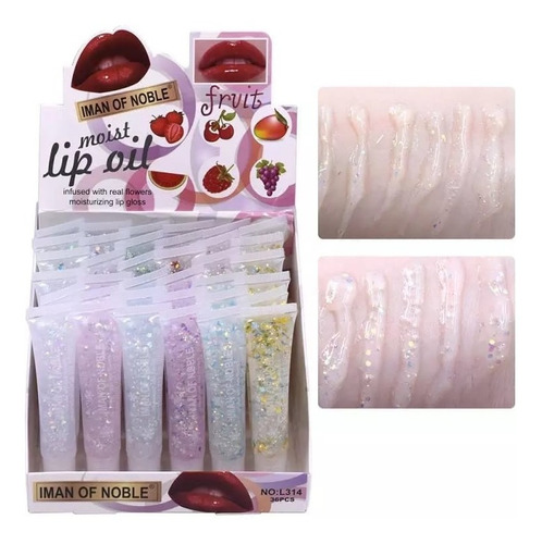 6 Lip Gloss Maquillaje Coreano Brillo Labial Hidratante
