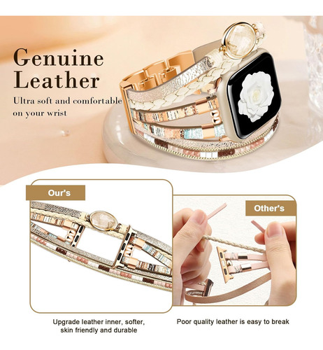 Apple Watch Band De Estilo Bohemio Para Apple Watch Band De