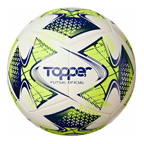 Bola De Futebol Society Slick 2020 Topper Cor Amarelo Neon/Preto