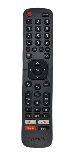 Control Hisense Modelo De Tv E5610 (generico).