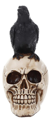 Artesanía Decorativa Del Cráneo De La Estatua De Del