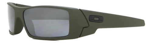Anteojo De Sol Oakley Gascan Verde Militar Polarizado Envolvente Verde Musgo Gris Oscuro Verde Musgo Verde Musgo