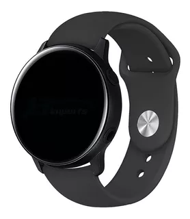 Pulseira 20mm Sport Lisa Para Galaxy Watch 3 41mm Active 1 2