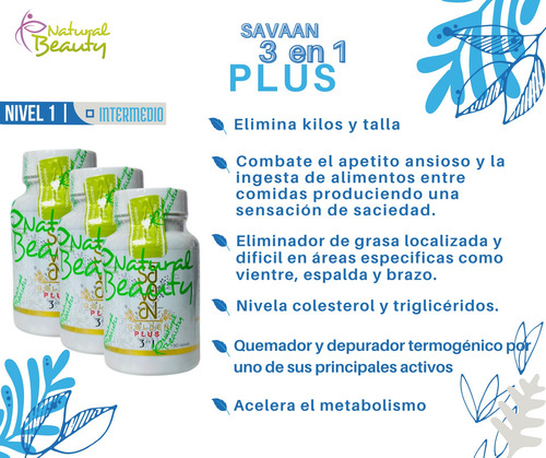 3 En 1 Plus | Baja De Peso Paq 3 Piezas