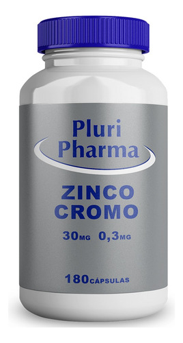 Zinco Quelato 30mg E Cromo Quelato 0,3mg C/180