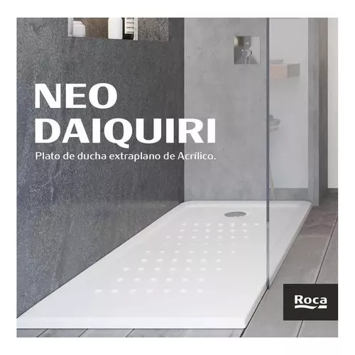 Plato ducha Neo Tex.Pizarra 70x151-160 Blanco (160x70) HIDROBOX