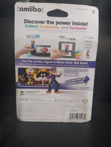 Imagen 2 de 6 de Amiibos Para Wii U Y Nintendo 3ds Waluigi Y Animal Crossing