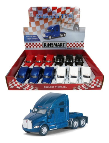 Camion Kenworth T700 Kinsmart 1/68 S/caja Ver Variantes