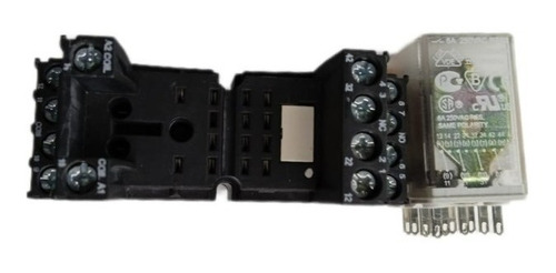 Relé R4-2014-23-1024 Con Base Gzt4 Relpol Usado (2pza)