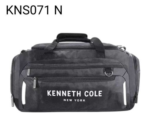 Petaca Reaction Kenneth Cole Viaje Maleta Gym (kns071) Negro Lisa