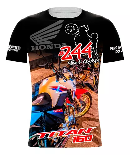 Camiseta 244 Não é Crime - Grau é Arte - Innove Sports