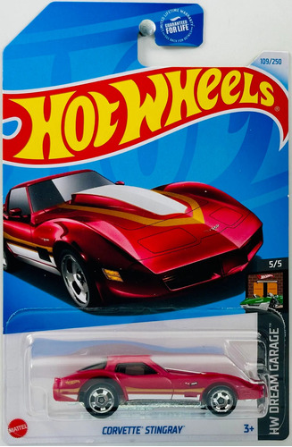 Hot Wheels # 5/5 - Corvette Stingray - 1/64 - Htb52