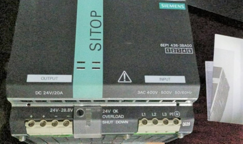 Fuente Poder Siemens Sitop Modular 6ep1436-3ba00