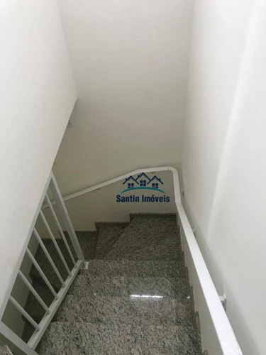 Imagem 16 de 22 de Sobrado Com 2 Dormitórios,(01 Suíte )quintal Amplo C Churrasqueira 02 Vagas À Venda, 90 M² Por R$ 330.000 - Vila Príncipe De Gales - Santo André/sp - So0327