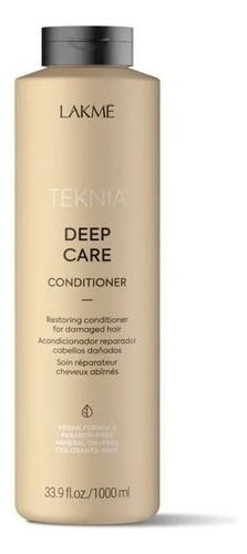 Acondicionador Deep Care X 1000ml Teknia Lakme Reparador