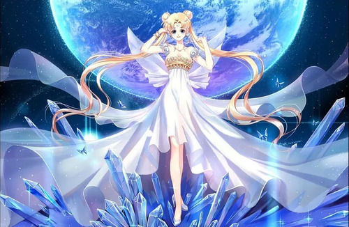 Juego De Pintura Diy Diamante 5d, Regalo Sailor Moon