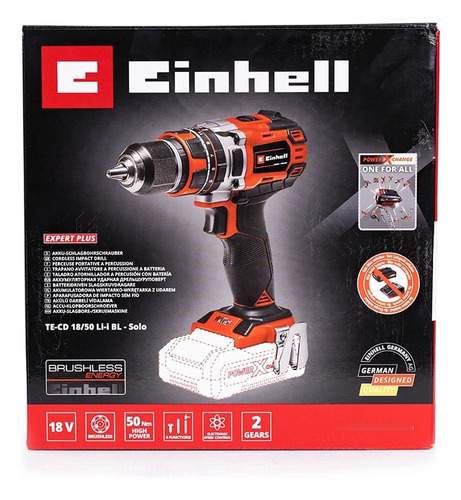 Parafusadeira E Furadeira Einhell Te-cd 18/50 Li-i Brushless