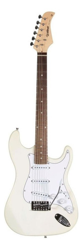 Guitarra elétrica Waldman Street ST-111 de  madeira maciça white com diapasão de pau-rosa