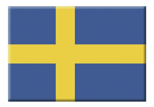 Ímã Da Bandeira Da Suécia