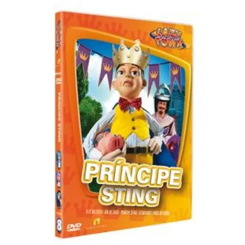 Lazy Town Dvd Principe Sting Novo Lacrado