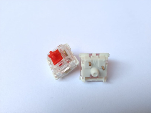 Kit 5x Switchs Gateron Red Para Teclado Mecânico Mx Cherry