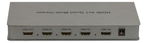 Switch Inteligente Quad Multi-viewer 4x1