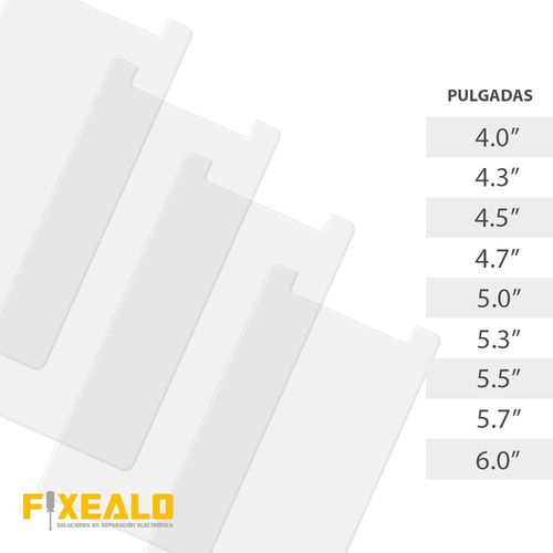 Glass Cristal Templado Universal Senwa Nyx Avvio Azumi Pcd